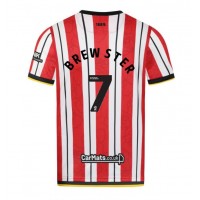 Camiseta Sheffield United Rhian Brewster #7 Primera Equipación Replica 2024-25 mangas cortas